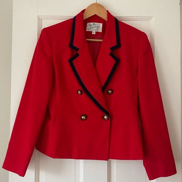 Vintage Nautical Double Breasted Blazer - Picture 1 of 14